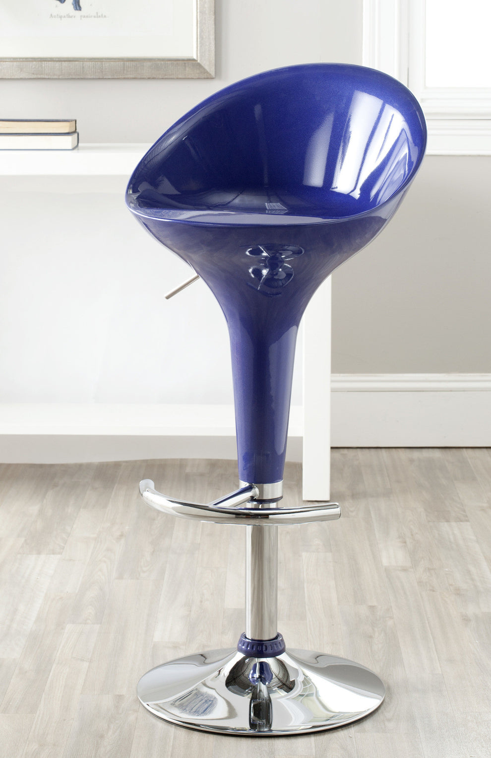 Safavieh Zorab Swivel Barstool | Bar Stools | Modishstore - 11