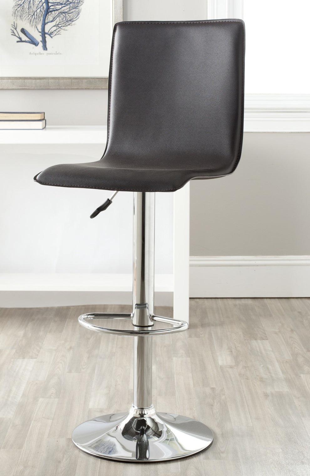 Safavieh Magda Swivel Barstool | Bar Stools | Modishstore - 2