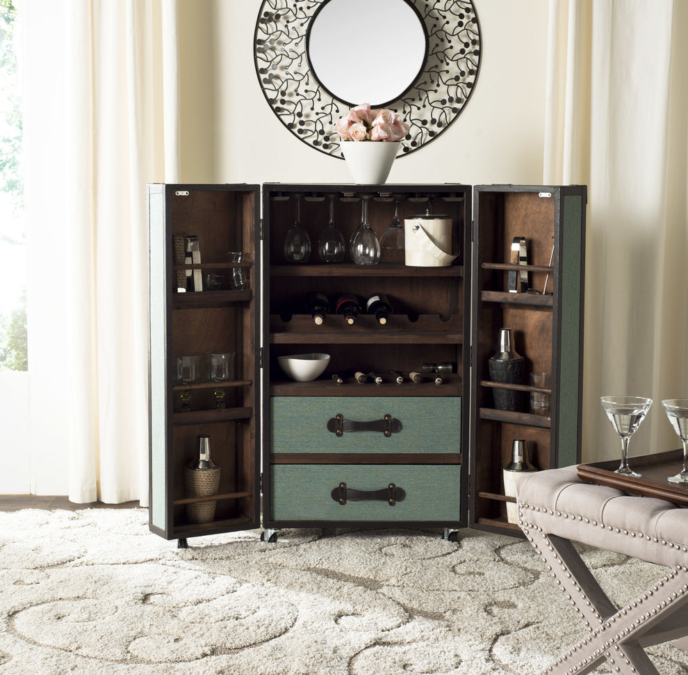 Safavieh Lexington Bar Cabinet | Cabinets | Modishstore - 1