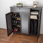 Baxton Studio Pocillo Wood Shoe Storage Cabinet | Modishstore | Cabinets