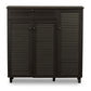 baxton studio pocillo wood shoe storage cabinet | Modish Furniture Store-3