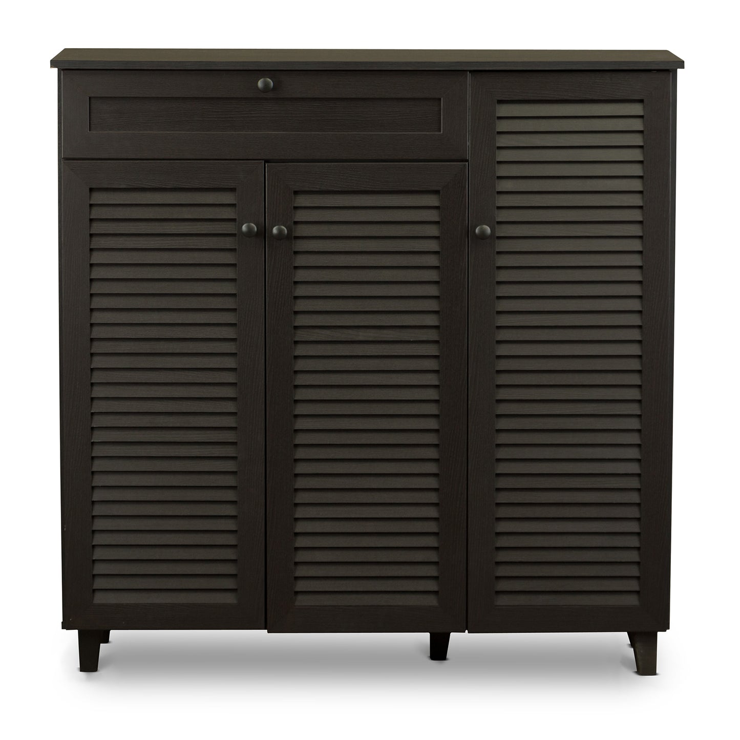 baxton studio pocillo wood shoe storage cabinet | Modish Furniture Store-3