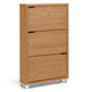 baxton studio simms maple modern shoe cabinet | Modish Furniture Store-2