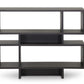 Baxton Studio Cassidy 4-Level Dark Brown Modern Bookshelf | Modishstore | Shelves & Shelving Units