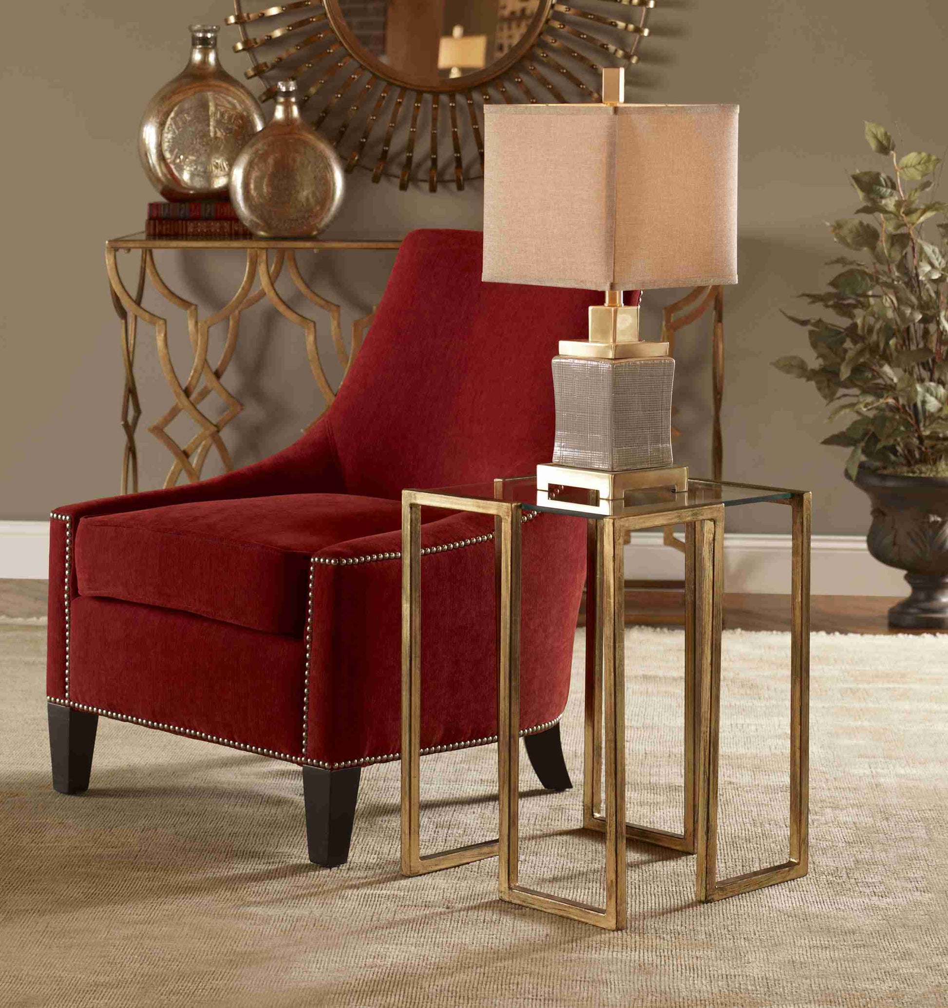 Uttermost Mirrin Accent Table | Accent Tables | Modishstore - 2