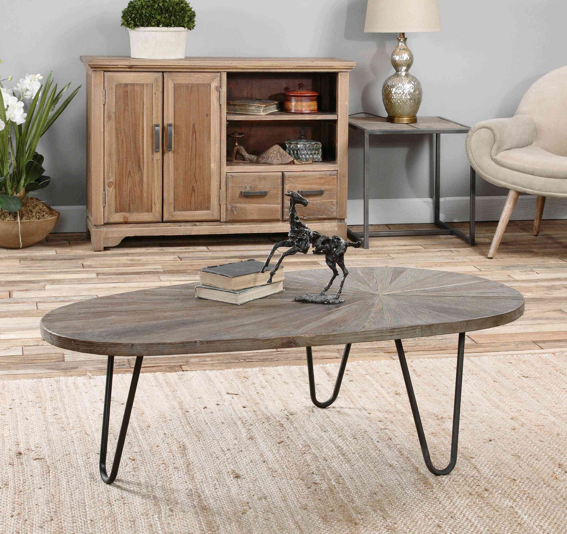 Uttermost Leveni Wooden Coffee Table | Coffee Tables | Modishstore - 2