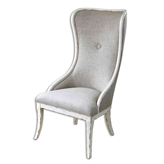 Uttermost Selam Aged Wing Chair | Accent Chairs | Modishstore