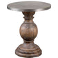 Uttermost Blythe Wooden SideTable | Side Tables | Modishstore