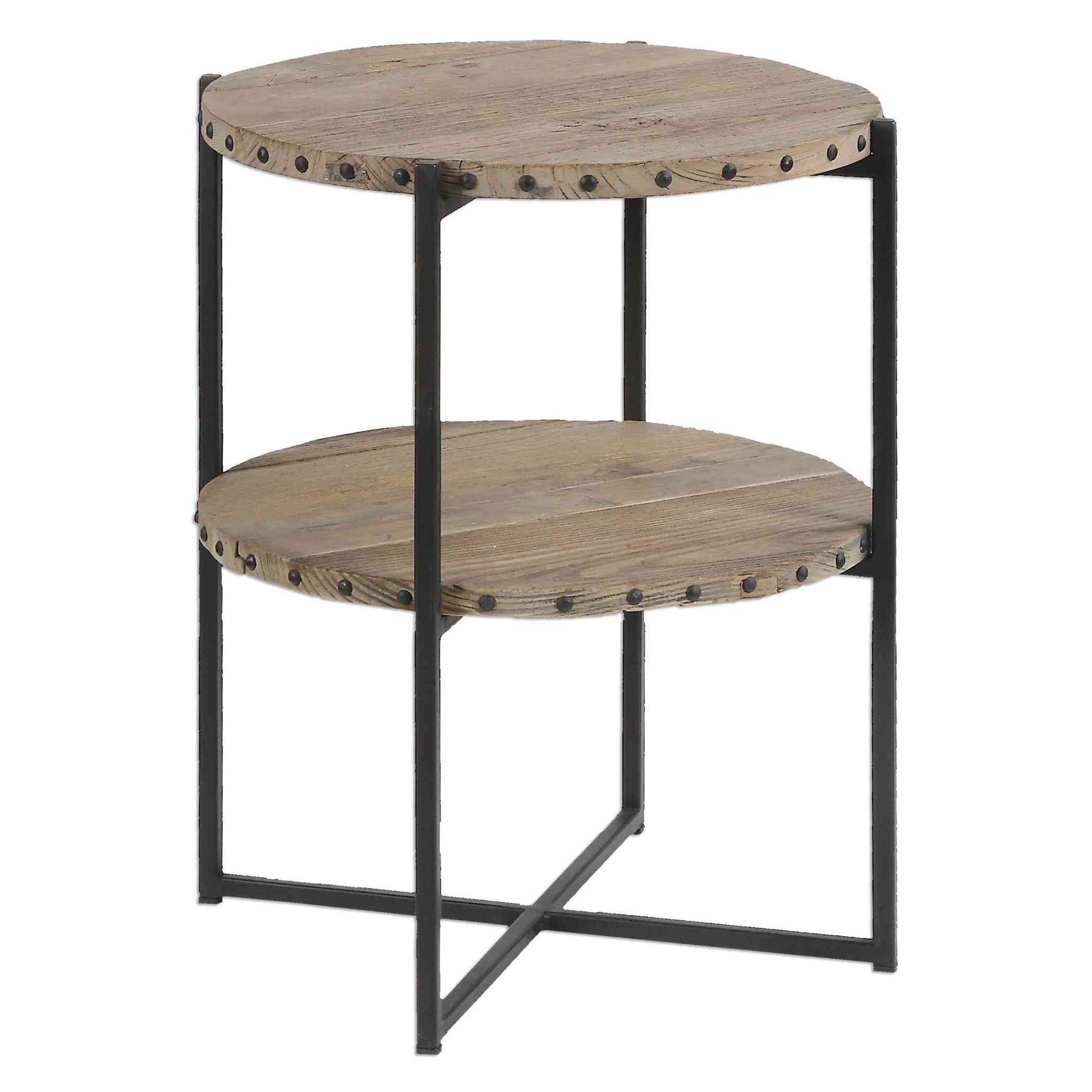 Uttermost Kamau Round Accent Table | Accent Tables | Modishstore - 4