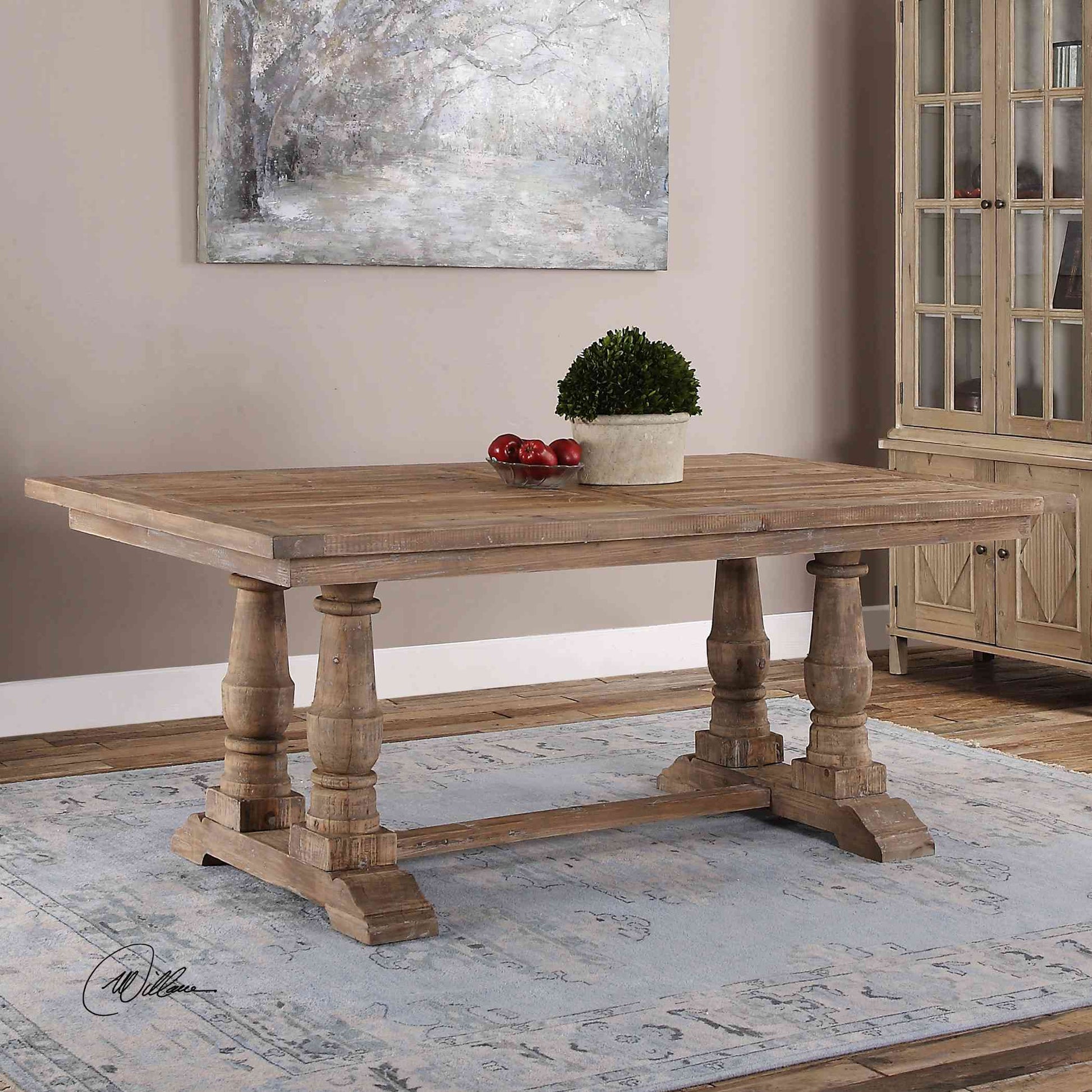 Uttermost  Stratford Salvaged Wood Dining Table | Dining Tables | Modishstore - 4