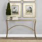Uttermost Alayna Gold Console Table | Console Tables | Modishstore - 2