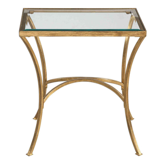 Uttermost Alayna Gold End Table | End Tables | Modishstore