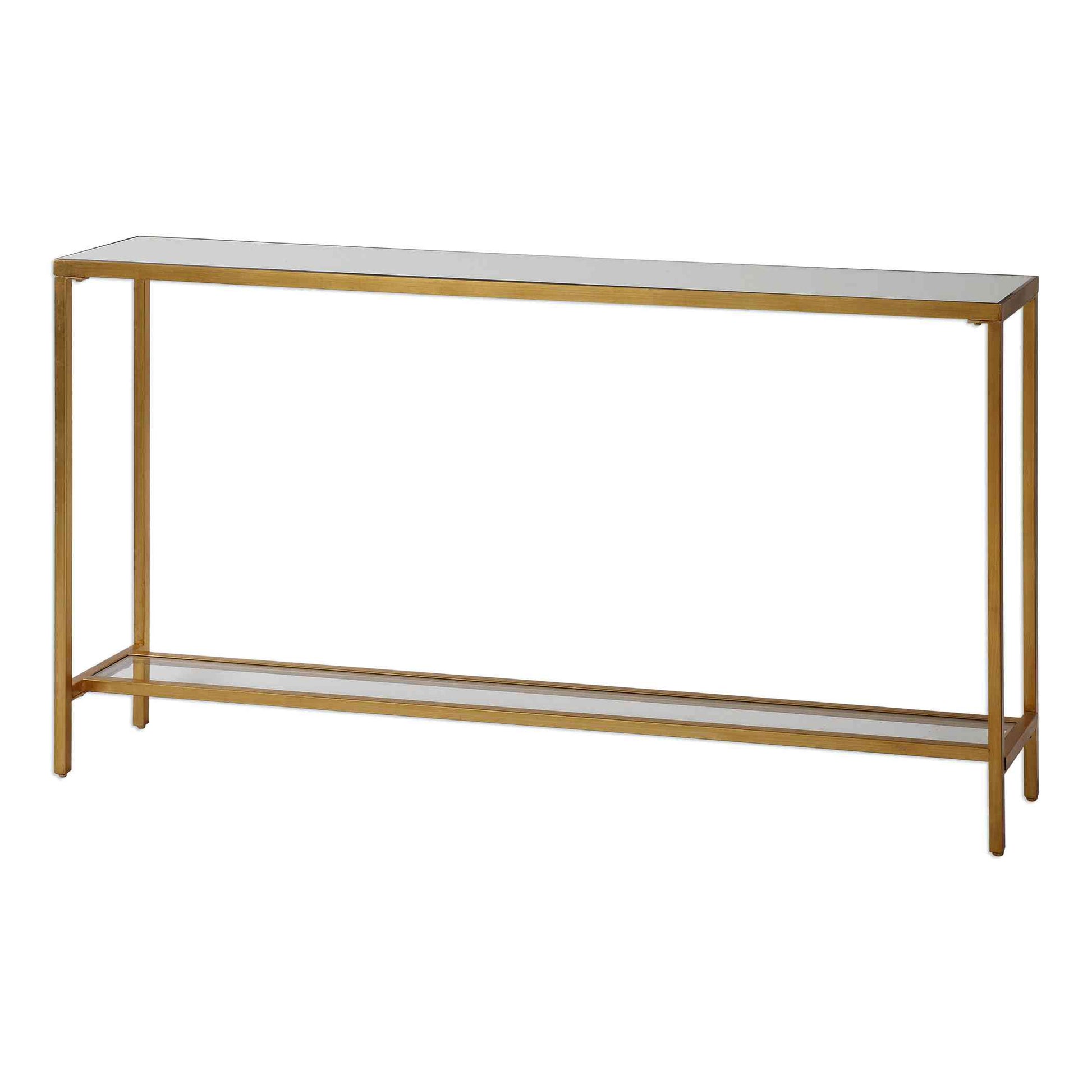 Uttermost Hayley Gold Console Table | Console Tables | Modishstore - 6