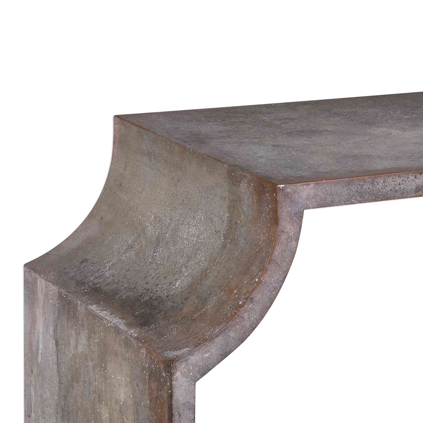 Uttermost Agathon Stone Gray Console Table | Console Tables | Modishstore - 4
