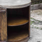 Uttermost Maxfield Wooden Drum Side Table | Side Tables | Modishstore - 5