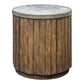 Uttermost Maxfield Wooden Drum Side Table | Side Tables | Modishstore