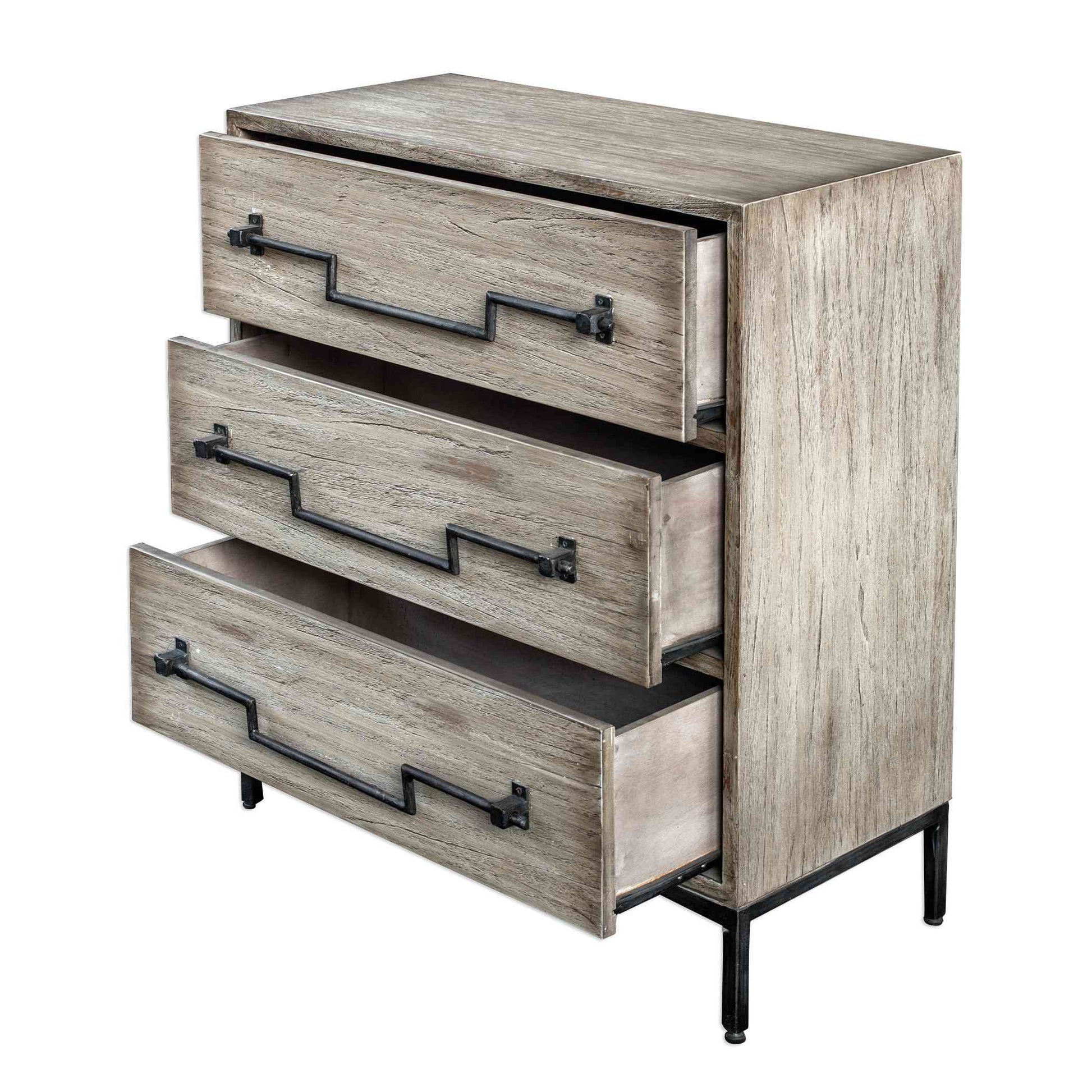 Uttermost Jory Aged Ivory Accent Chest | Drawers | Modishstore - 4
