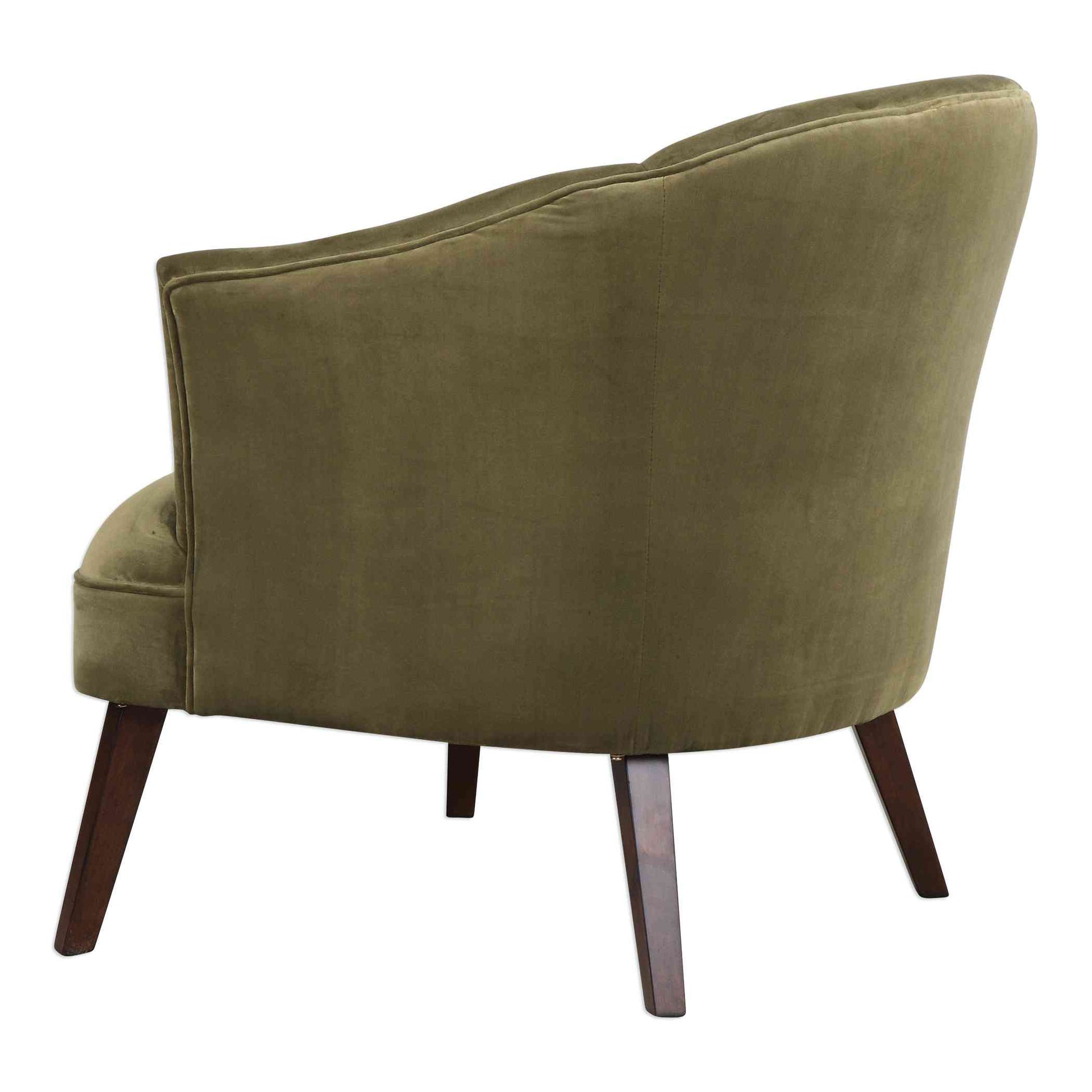 Uttermost Conroy Olive Accent Chair | Accent Chairs | Modishstore - 4