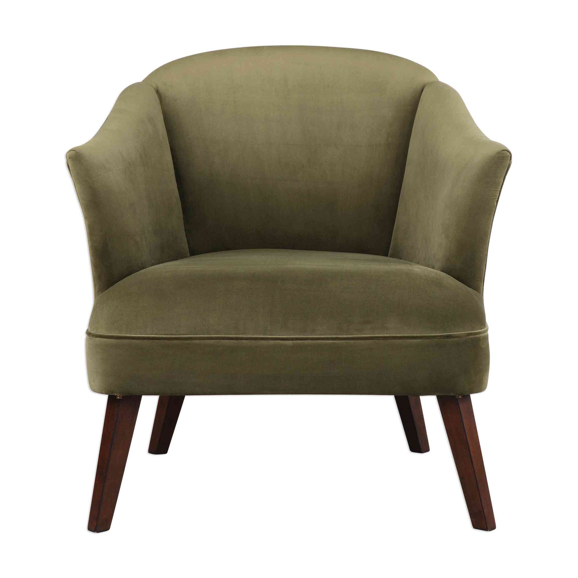 Uttermost Conroy Olive Accent Chair | Accent Chairs | Modishstore