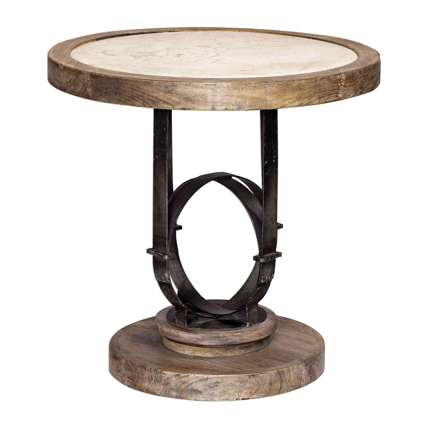 Uttermost Sydney Light Oak Side Table | Side Tables | Modishstore
