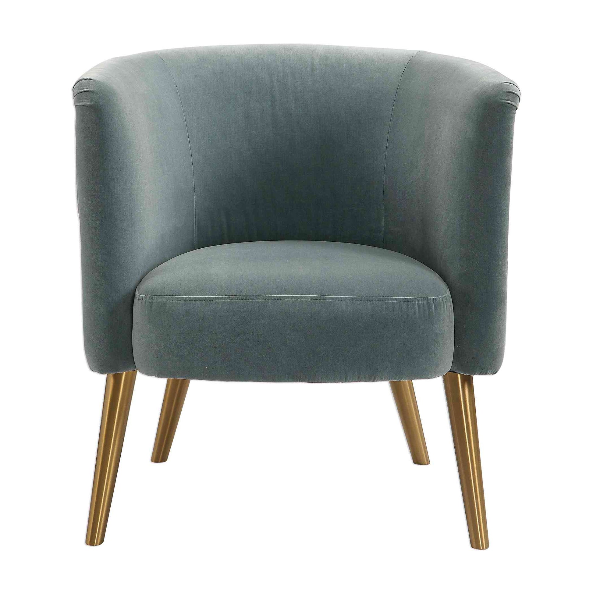 Uttermost Haider Gray Accent Chair | Accent Chairs | Modishstore