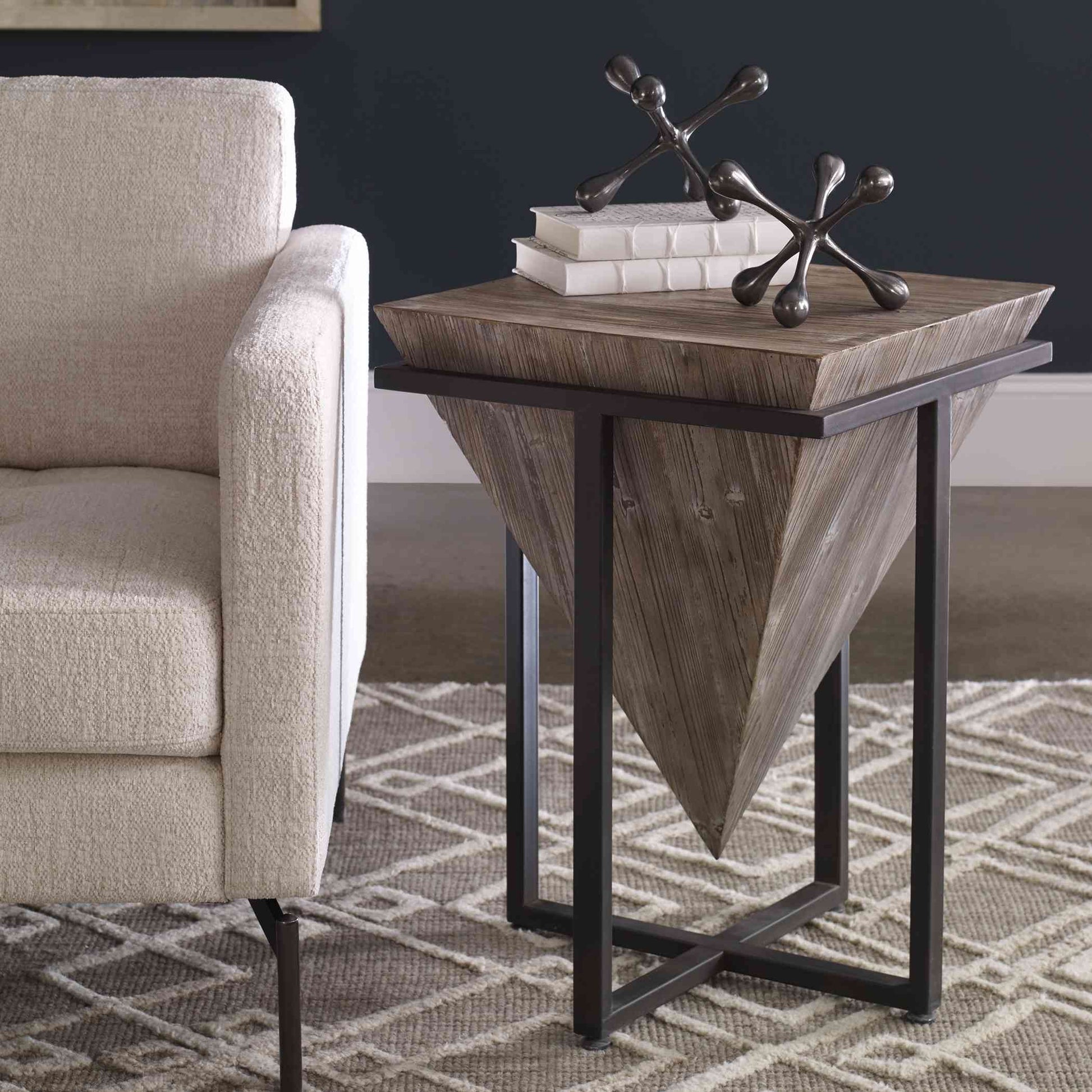 Uttermost Bertrand Wood Accent Table | Accent Tables | Modishstore - 2
