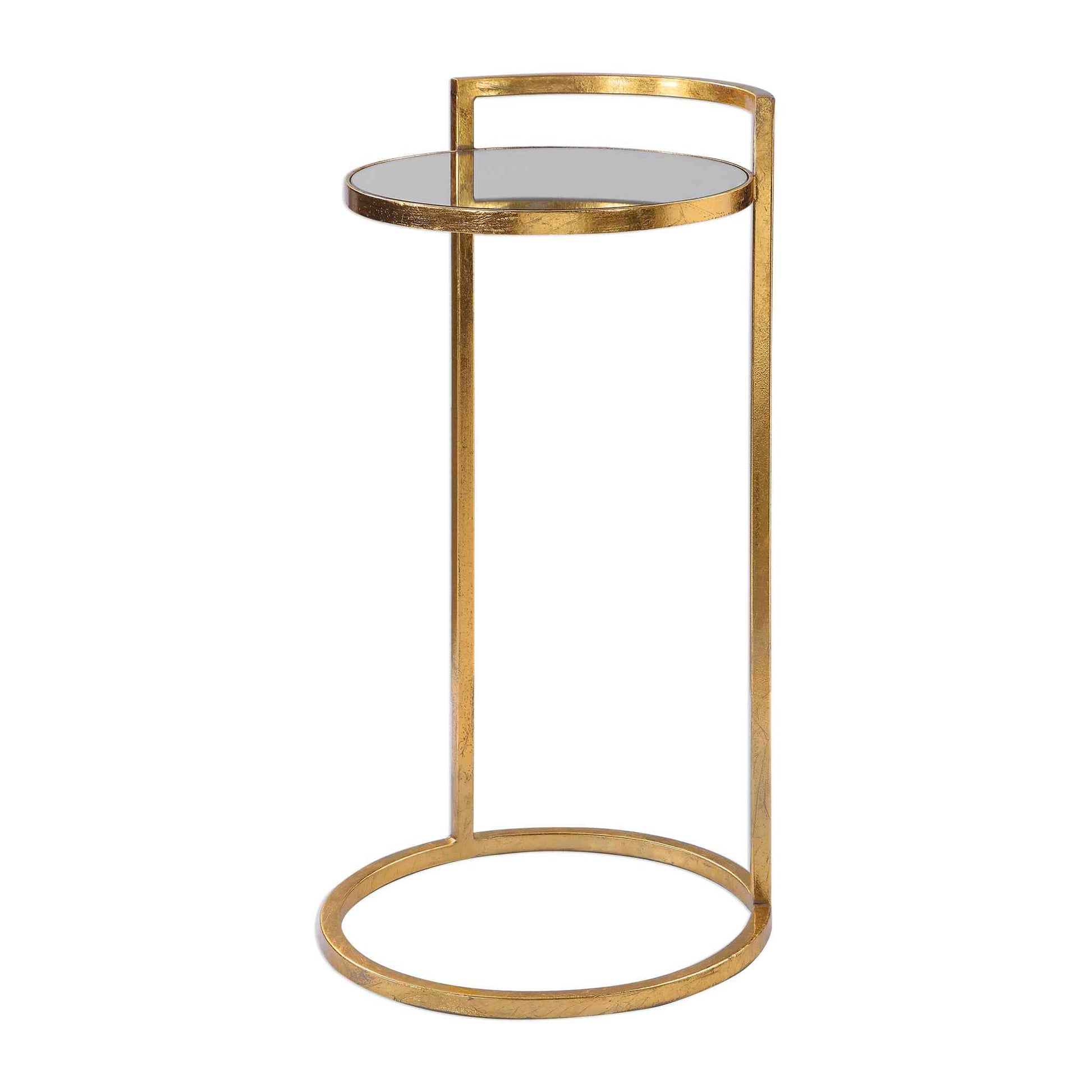 Uttermost Cailin Gold Accent Table | Accent Tables | Modishstore - 3