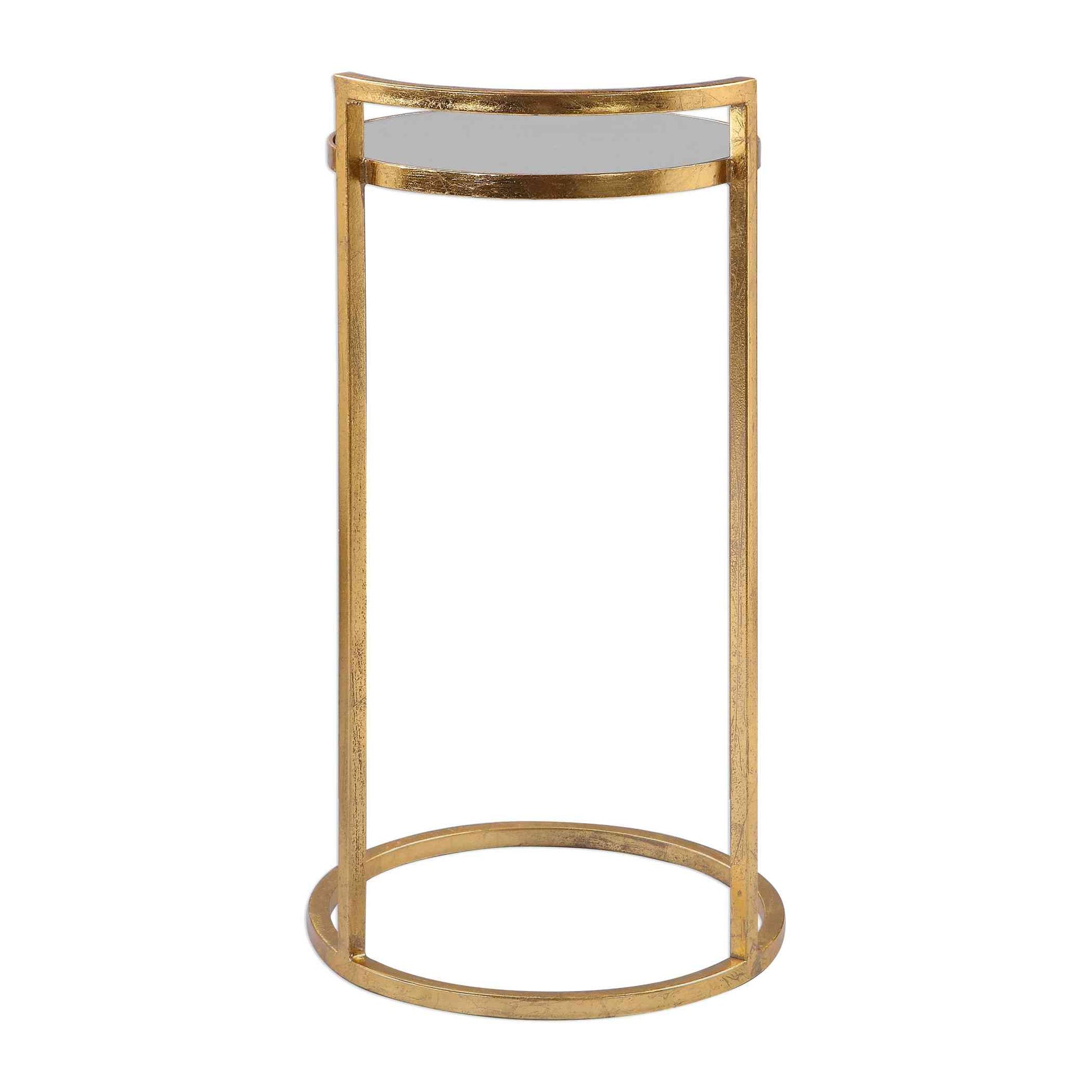 Uttermost Cailin Gold Accent Table | Accent Tables | Modishstore - 2