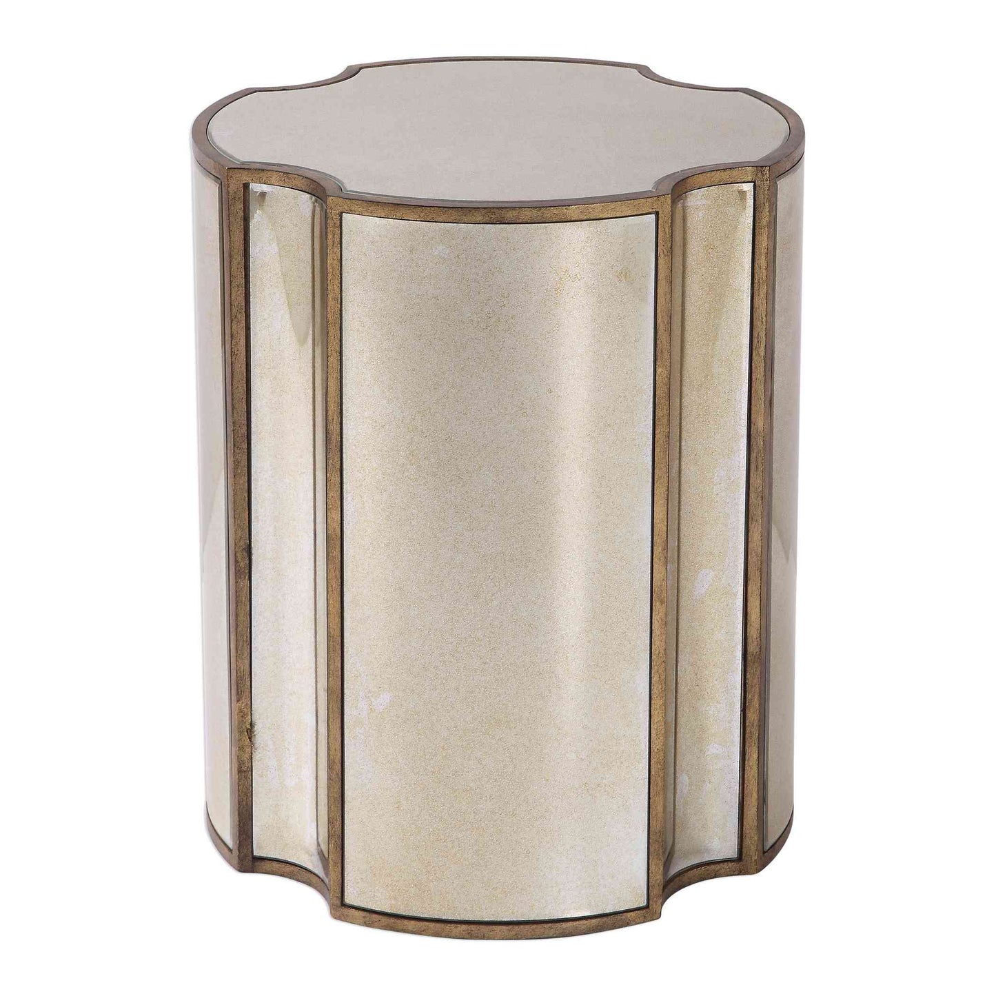 Uttermost Harlow Mirrored Accent Table | Accent Tables | Modishstore