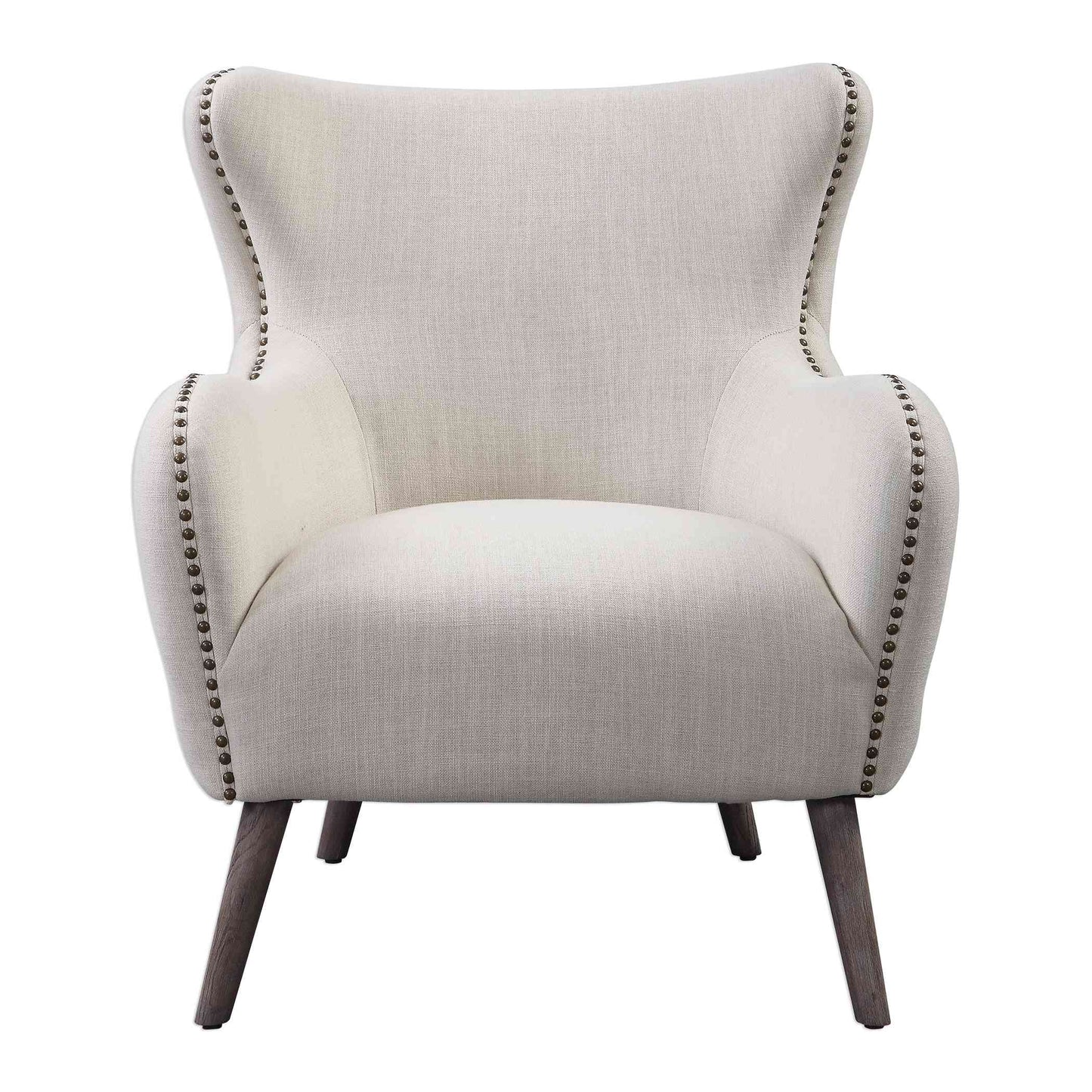 Uttermost Donya Cream Accent Chair | Accent Chairs | Modishstore
