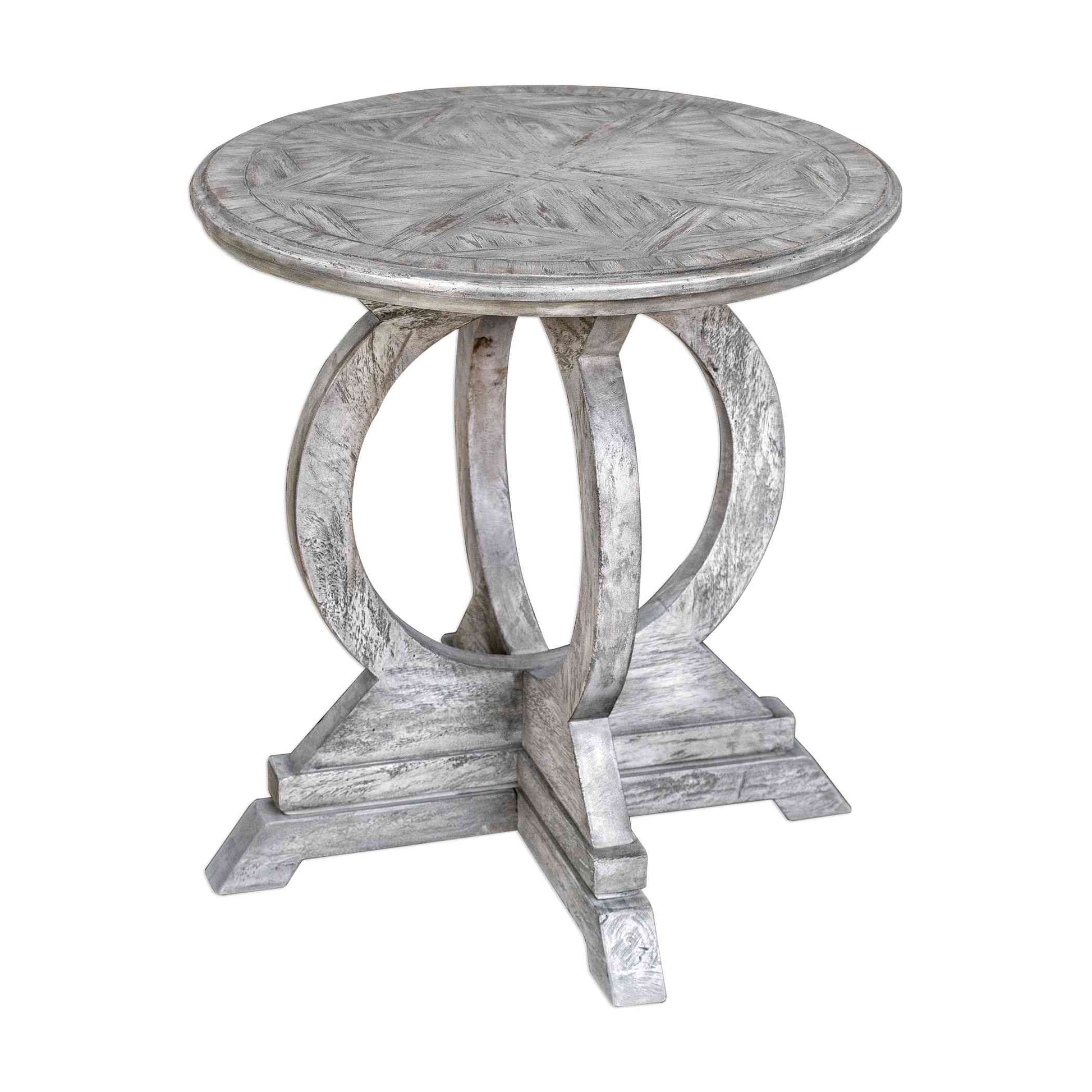 Uttermost Maiva White Side Table | Side Tables | Modishstore - 5