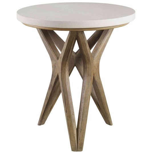 Uttermost Marnie Limestone Side Table | Side Tables | Modishstore