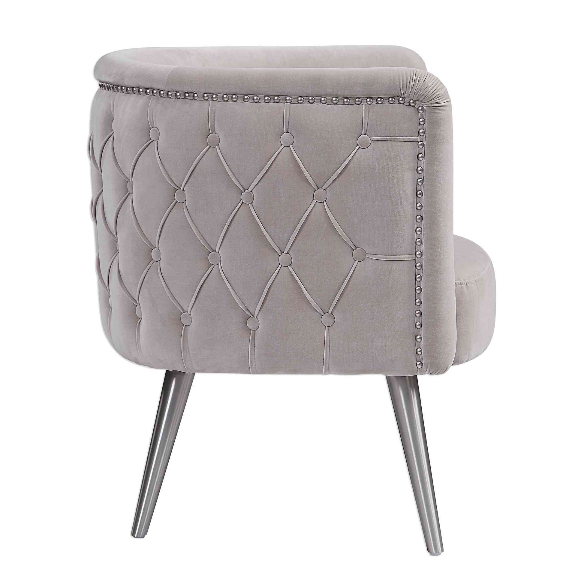 Uttermost Haider Tufted Accent Chair | Accent Chairs | Modishstore - 6