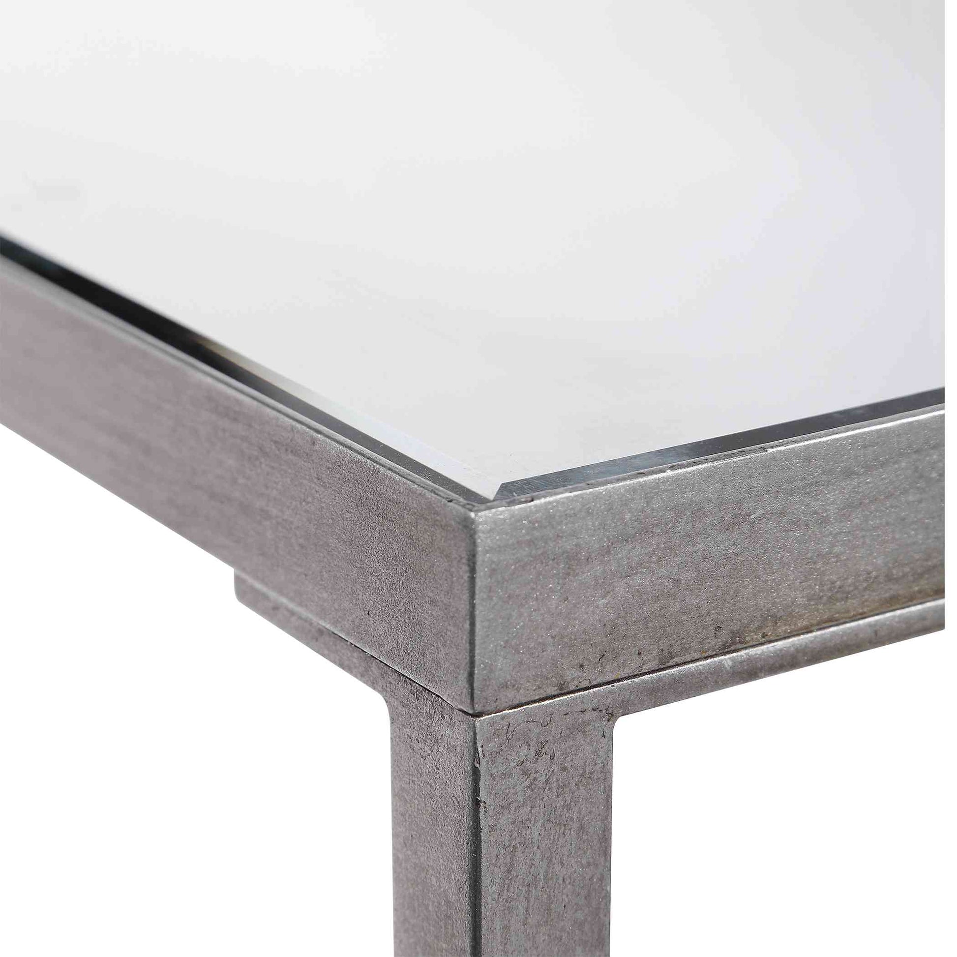 Uttermost Hayley Silver Console Table | Console Tables | Modishstore - 3