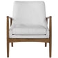 Uttermost Bev White Accent Chair | Accent Chairs | Modishstore