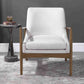 Uttermost Bev White Accent Chair | Accent Chairs | Modishstore - 5