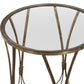 Uttermost Kalindra Gold Accent Table | Modishstore | Accent Tables-3