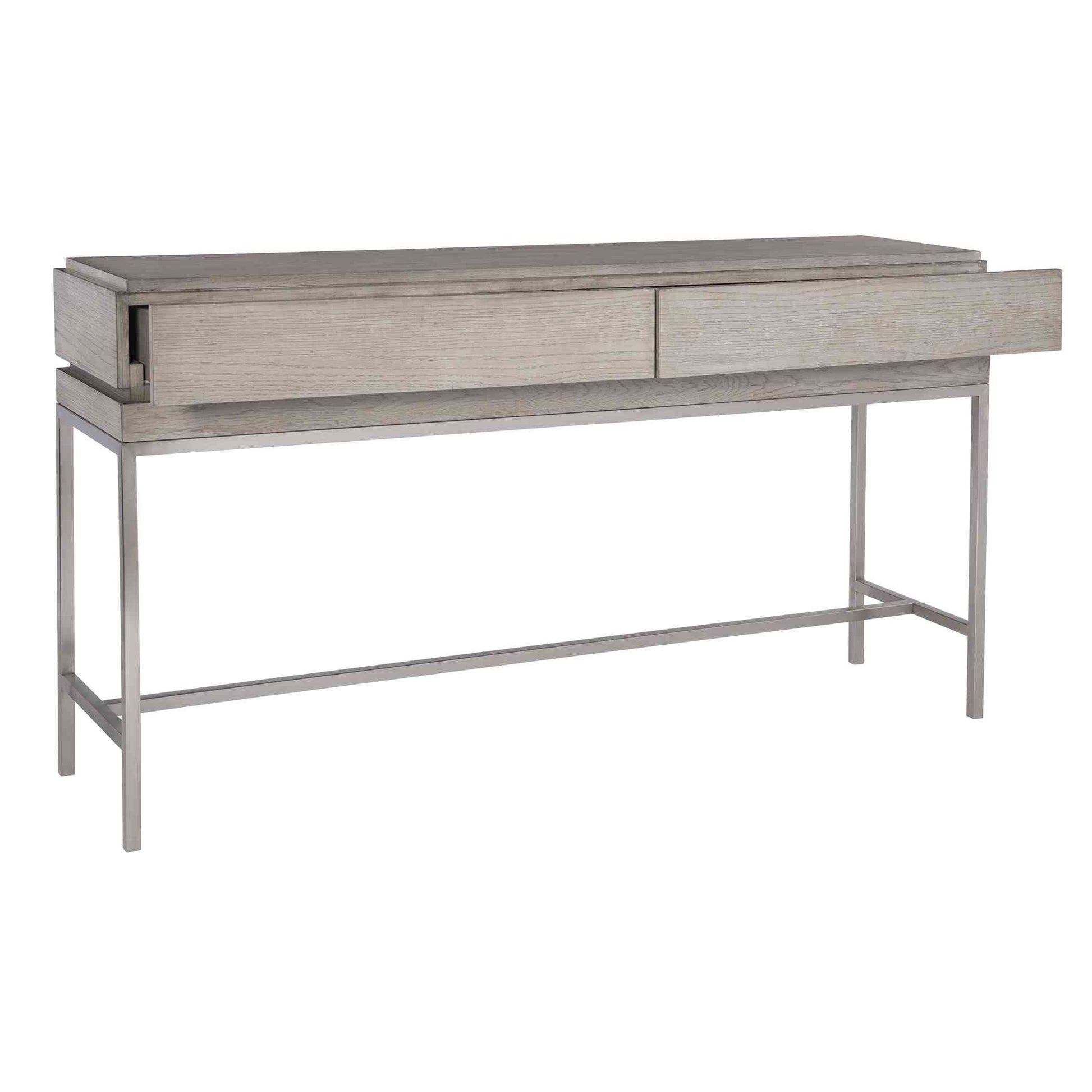 Uttermost Kamala Gray Oak Console Table | Console Tables | Modishstore - 4