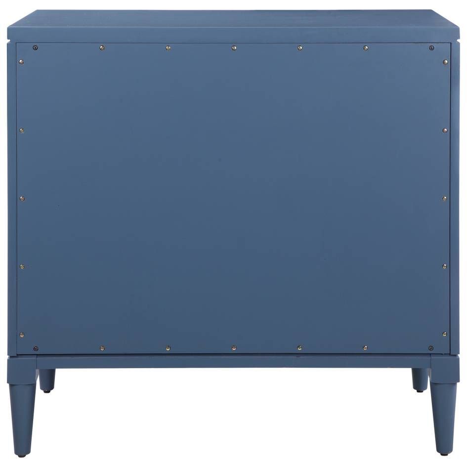 Uttermost Colby Blue Drawer Chest | Modishstore | Drawers-4