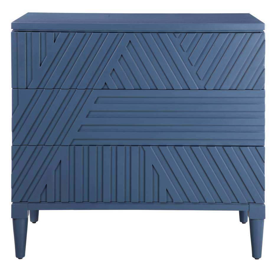 Uttermost Colby Blue Drawer Chest | Modishstore | Drawers-9