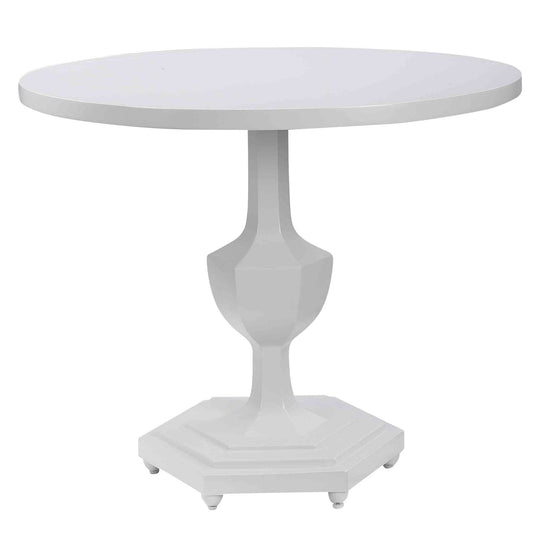 Uttermost Kabarda White Foyer Table | Accent Tables | Modishstore