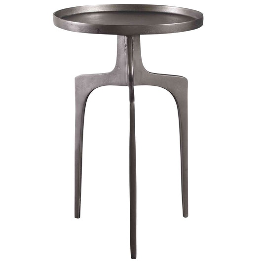 Uttermost Kenna Nickel Accent Table | Accent Tables | Modishstore