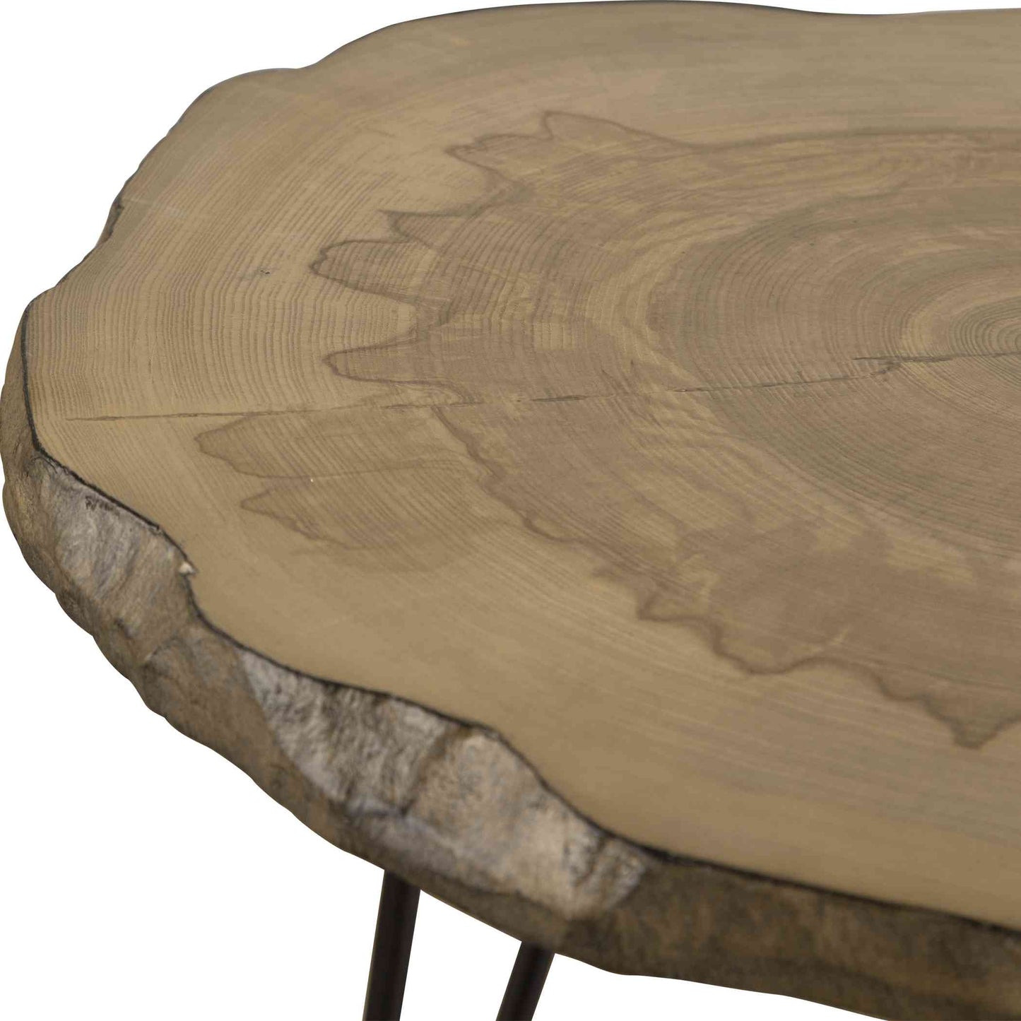 Uttermost Runay Wood Slab Side Table | Side Tables | Modishstore - 3