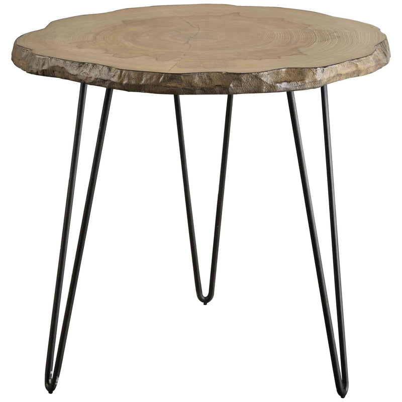 Uttermost Runay Wood Slab Side Table | Side Tables | Modishstore