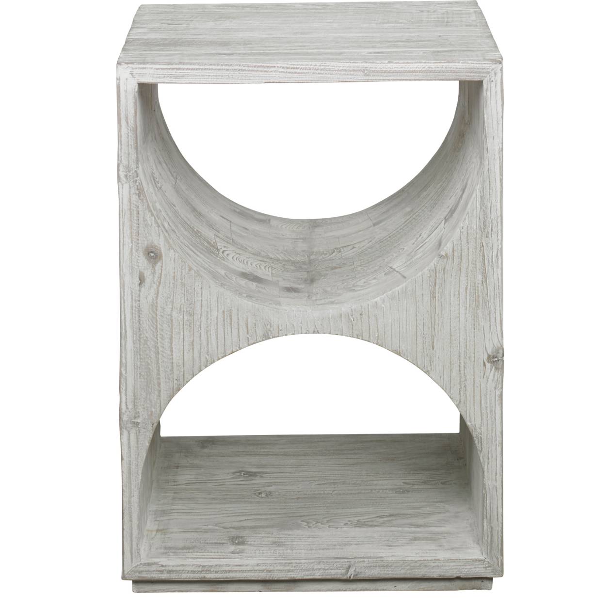 Uttermost Hans White Side Table | Modishstore | Side Tables-3