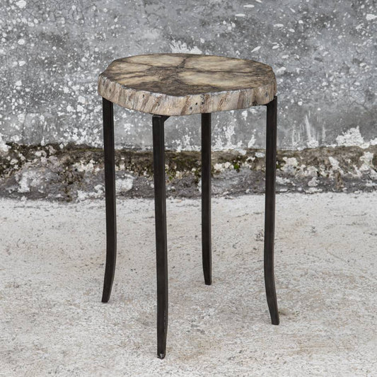 Uttermost Stiles Rustic Accent Table | Modishstore | Accent Tables