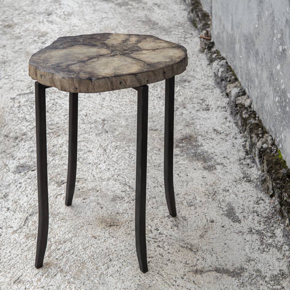Uttermost Stiles Rustic Accent Table | Modishstore | Accent Tables-3