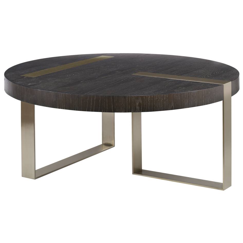 Uttermost Converge Round Coffee Table | Modishstore | Coffee Tables-2