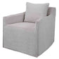 Uttermost Welland Gray Swivel Chair | Lounge Chairs | Modishstore - 4