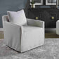 Uttermost Welland Gray Swivel Chair | Lounge Chairs | Modishstore - 2